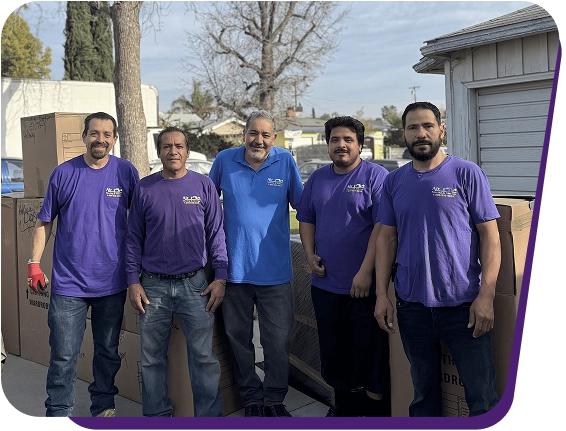 Air1 Moving Team and Truck