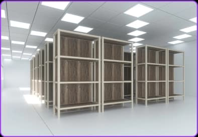 Office shelving and storage solutions